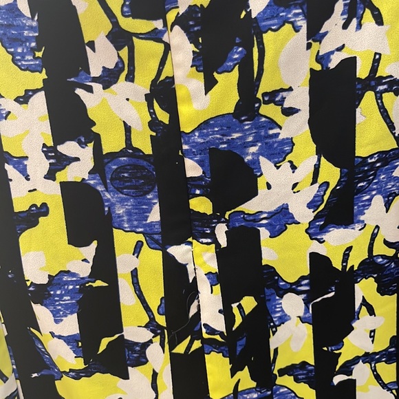 Target PETER PILOTTO for Floral Stripe VIBRANT Print Shift Dress - Picture 9 of 12